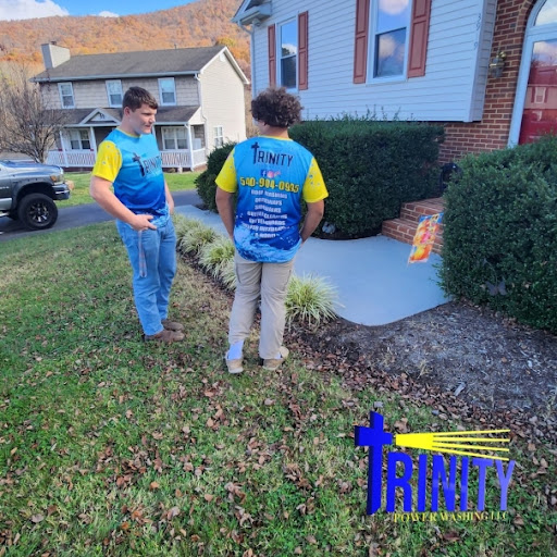 Trinity team at a customer’s home, from our Google post